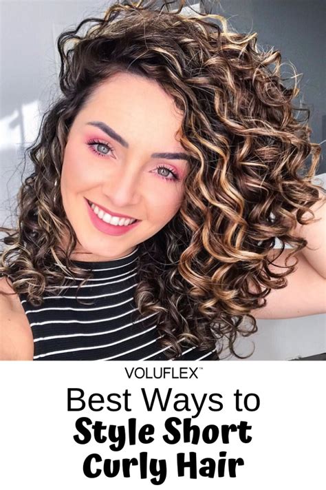 The Best Ways To Style Short Curly Hair In Curly Hair Styles