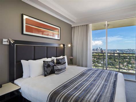 2 Bedroom Harbour View Apartment Bedroom Sydney Australia Luxury