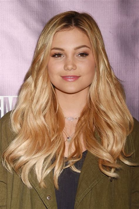 Olivia Holt Wavy Golden Blonde Long Layers Hairstyle Steal Her Style