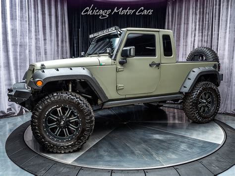 Used 2015 Jeep Wrangler Unlimited Willys Wheeler Jk8 Pick Up Conversion