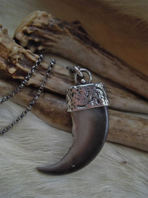 Genuine Bear Claw Pendant Necklace Bear Necklace Jewelry Sales Bear Claws