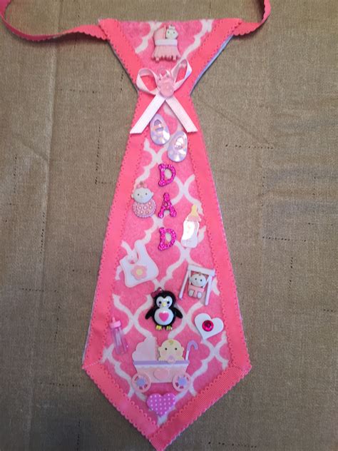 Mom And Dad Baby Shower Tie Pin And Corsage Baby Penguin Pink And White Baby Shower Dad Baby