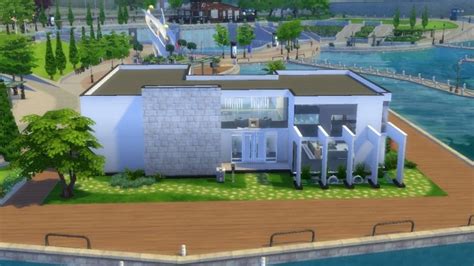 Modern Pure 1 House By Ramdhani At Mod The Sims Sims 4 Updates