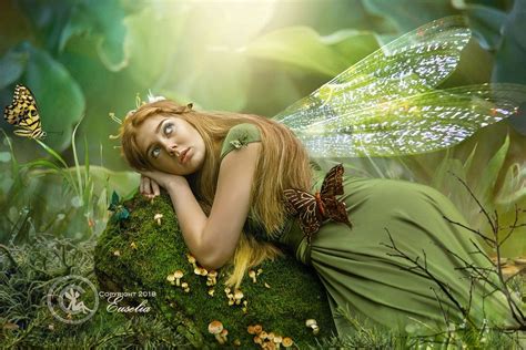 Forest Fairy By Euselia Forest Fairy Fairy Land Fairy Tales Digital