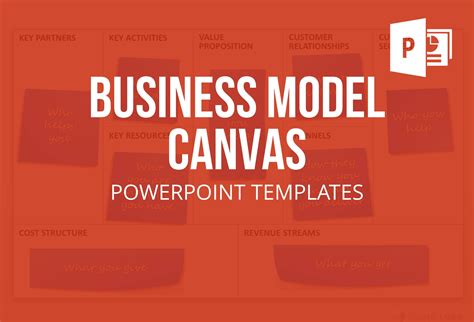 Business Model Canvas Templates Bmc For Powerpoint For The Planning