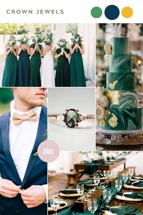 Emerald Green Wedding Colors Jenniemarieweddings