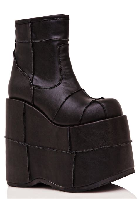 We offer supper fast shipping, most. Demonia Stack Soul Stomper Platform Boots | Dolls Kill