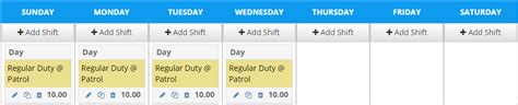 Instantly share code, notes, and snippets. Patrol Rotations Schedule Examples | Patrol 24/7 Schedule ...