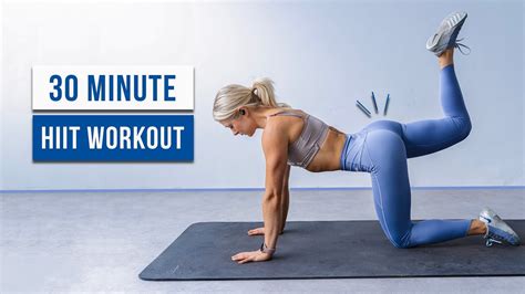 30 Min Lower Body Hiit Workout Tone And Grow Your Legs And Glutes No