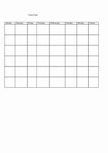 Collect Printable Monday Through Friday Chart Best Calendar Example