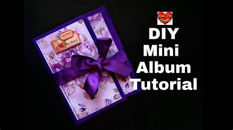 Diy Mini Album Mini Album Tutorial How To Make Youtube