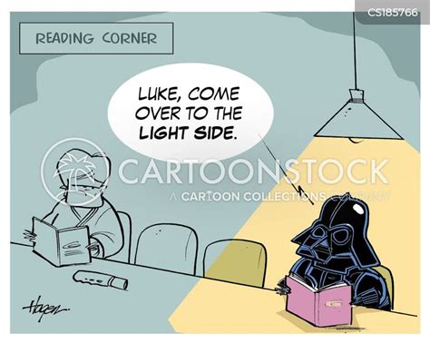 Dark Side Cartoons And Comics Funny Pictures From Cartoonstock