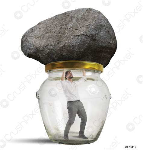 Man Trapped Stock Photo 173419 Crushpixel