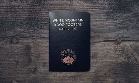 White Mountain 4000 Footers Passport With Brio