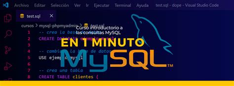 Curso De Mysql En Un Minuto