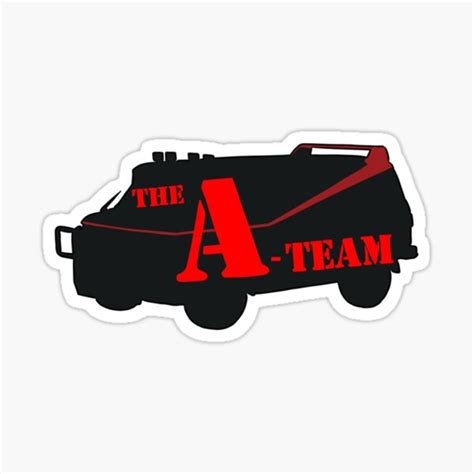A Team Stickers Redbubble