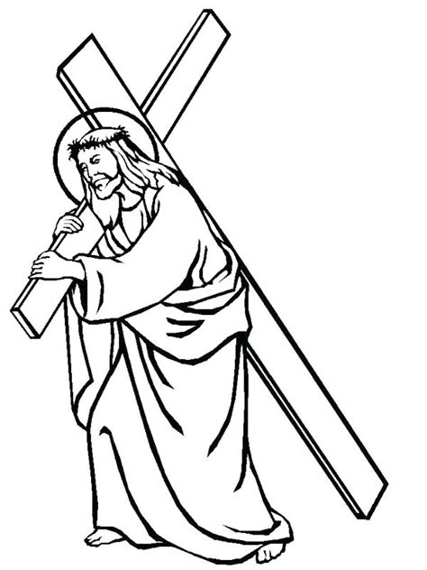 Stained Glass Cross Coloring Page At GetColorings Free Printable