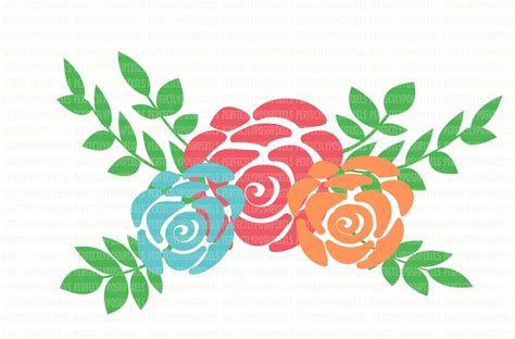 Free Svg Svg Multi Layered Flowers For Cricut 14976 Svg File For Diy