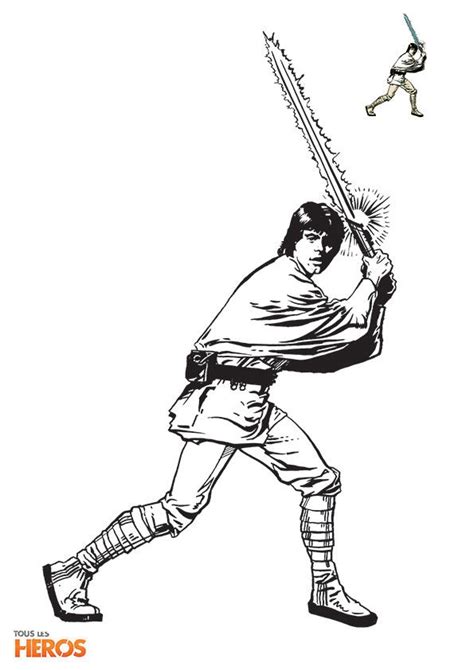 Coloriage Sabre Laser Star Wars  paearth