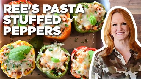 Ree Drummonds Pasta Stuffed Peppers The Pioneer Woman Food Network