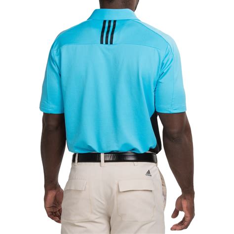 Adidas Golf Puremotion Color Block Polo Shirt For Men Save