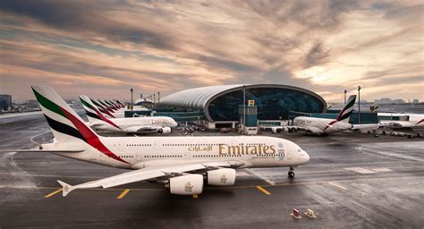 Dozens Of A380 800 Of Emirates At Dubai Terminal Aircraft Wallpaper