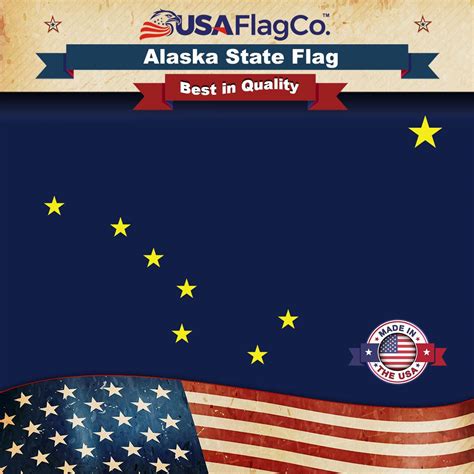 Alaska Flag Outdoor State Flags Made In Usa By Usa Flag Co