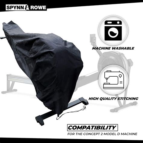 Spynn And Rowe Rowing Machine Cover Designed For The Concept 2 Model D