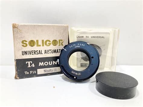 ad2304016 2 soligor universal automatic t4 mount アクセサリー ｜売買されたオークション情報、yahooの商品情報をアーカイブ公開