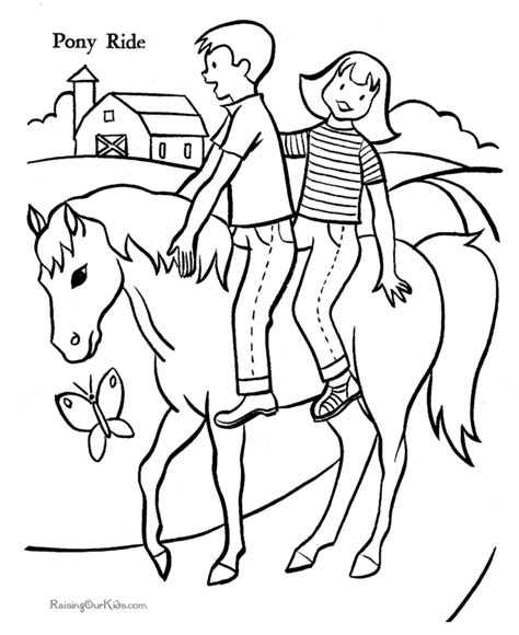 Coloring Pages Free Horse Coloring Home
