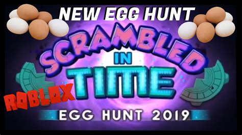 New Roblox Egg Hunt 2019 Youtube