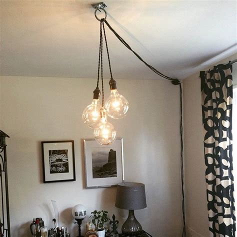 Unique Chandelier Plug In Modern Hanging Pendant Lamp Industrial