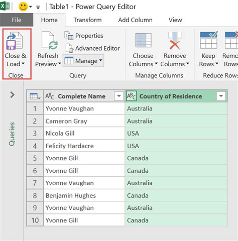 Rename A Column Using Power Query Myexcelonline Microsoft Excel