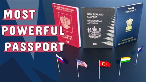 most powerful passports all countries and flags ranked by most powerful passport youtube