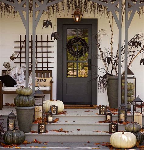 33 Amazingly Creative Halloween Front Door Decorating Ideas Halloween