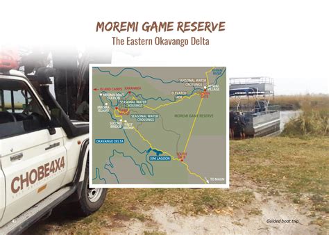 Moremi Game Reserve Chobe 4x4 Hire