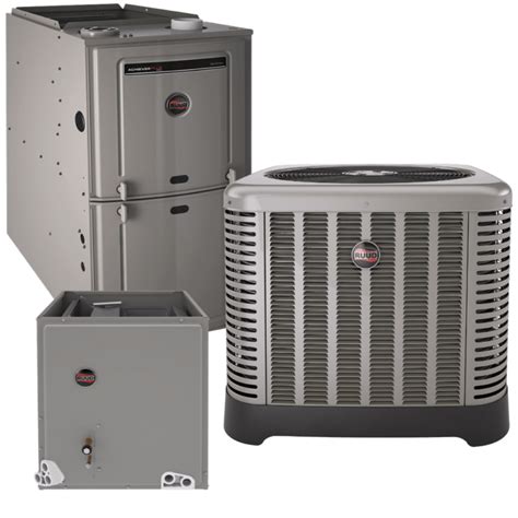 Ruud 35 Ton 14 Seer Ac And 85k 95 Afue Gas Furnace System My Hvac Price