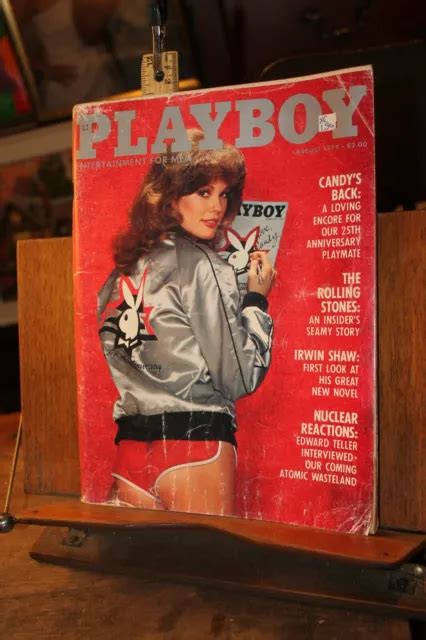 Vintage Playboy Magazine August Picclick
