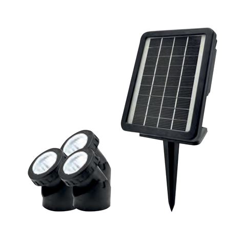 Led spotlight cabinet mini recessed down light cupboard showcase display lightld. Solar Light Kit (3 LED Spotlights) - Garden Water Features ...