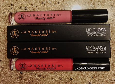 Product Review Anastasia Beverly Hills Lip Gloss Exotic Excess