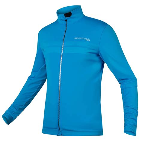 Endura Pro Sl Thermal Windproof Jacket Hi Viz Blue
