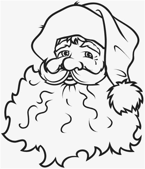 coloring pages santa claus coloring pages   printable