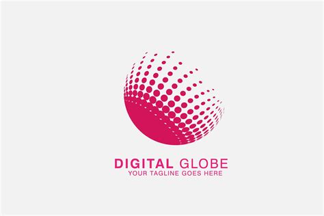 Abstract Globe Logo Design Illustration Usable For Technology Company