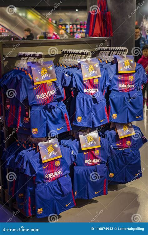 Official Store Fc Barcelona Clothing And Footwear Team Of Souvenirs