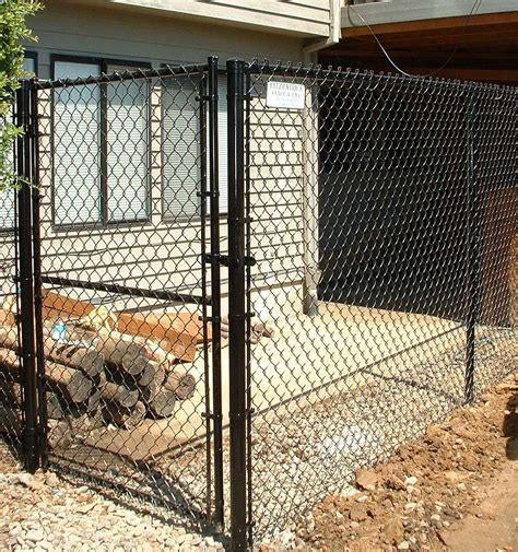 Use a residential strong arm double gate latch so secure your double chain link gates with out using a drop rod (drop pin/cane bolt). CHAIN LINK GATES - Fitzpatrick Fence And Rail