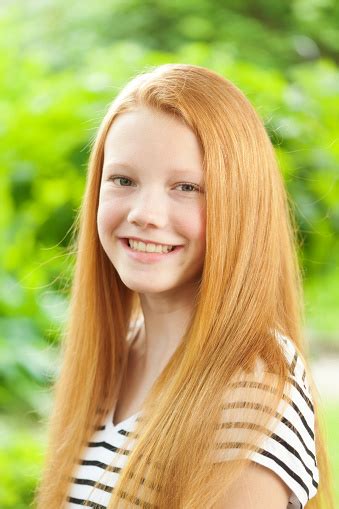 This page lists photo of teenager/young teen. Young Caucasian Teen Girl With Reddish Blond Hair Portrait ...