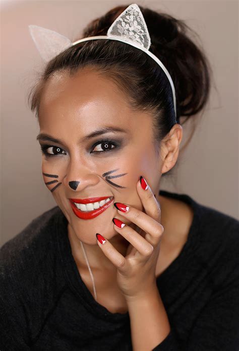 Easy Cat Makeup Halloween Opdiki
