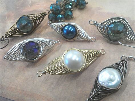 How To Do A Herringbone Wire Wrap Rings And Things