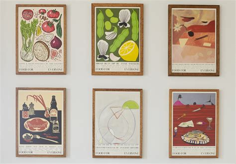 Six Chefs And Six Artists Have Created Beautiful New Recipe Posters To