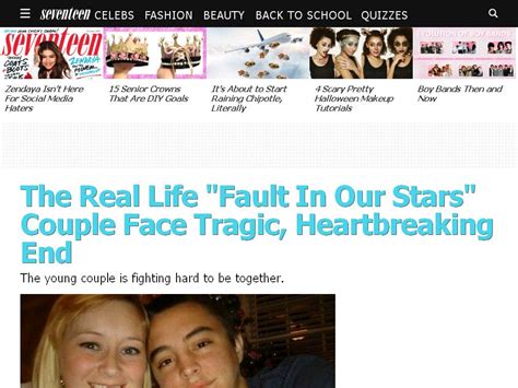 The Real Life Fault In Our Stars Couple Face Tragic Heartbreaking End Couple With Cystic